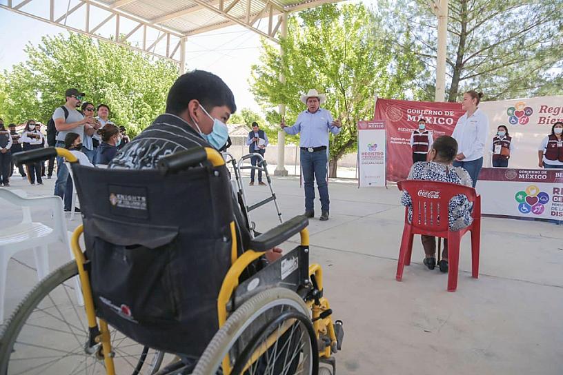 AVANZA REGISTRO A LA PENSIÓN PARA EL BIENESTAR DE LAS PERSONAS CON DISCAPACIDAD EN ZACATECAS:   DAVID MONREAL