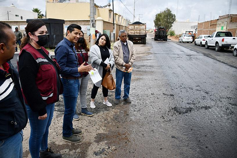 AVANZA REHABILITACIÓN DE VIALIDADES EN GUADALUPE&nbsp; 