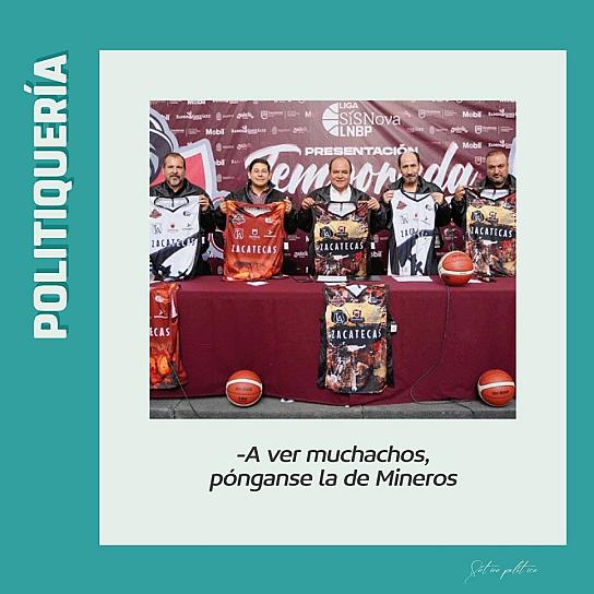 -A ver muchachos, pónganse la de Mineros... 