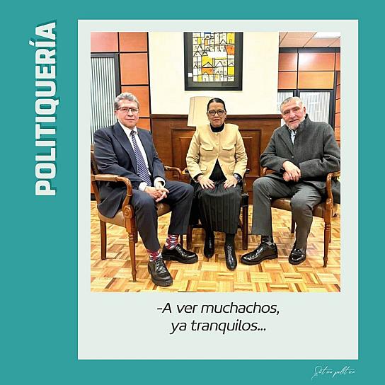 -A ver muchachos, ya tranquilos...