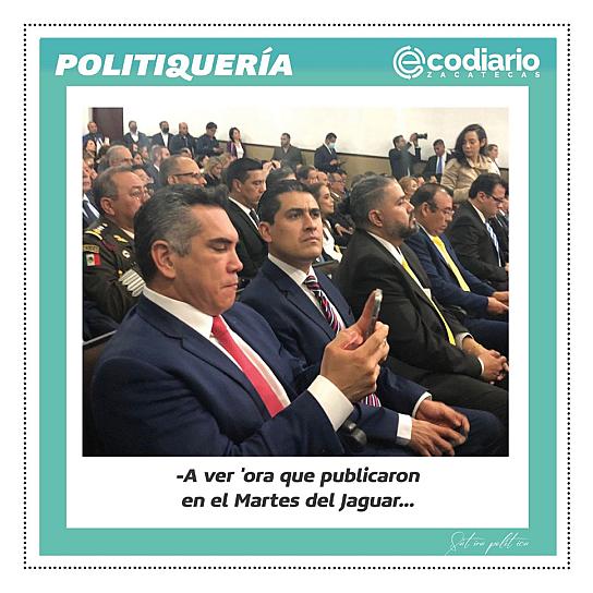 -A ver 'ora qué publicaron en el Martes del Jaguar...