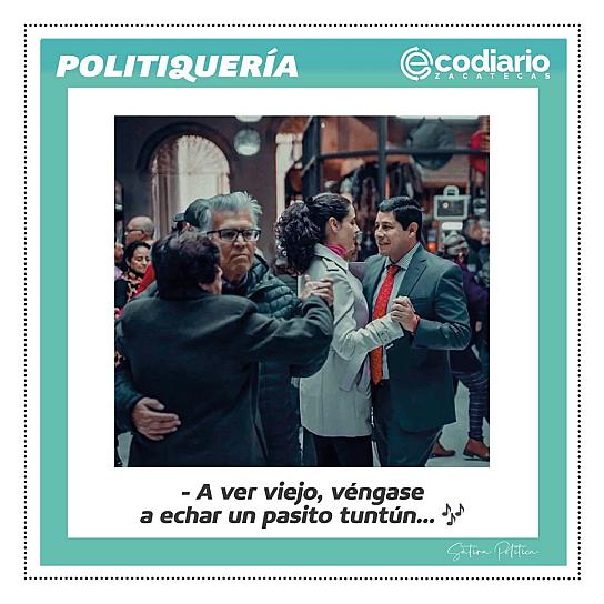 -A ver viejo, véngase a echar un pasito tuntún...