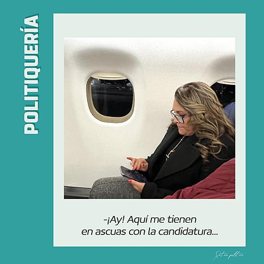 -¡Ay! Aquí me tienen en ascuas con la candidatura...