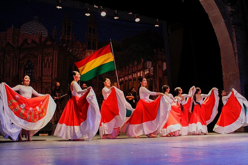 BALLET FOLCLÓRICO “LA PAZ” PRESENTE EN JEREZ EN EL MARCO DEL FESTIVAL DEL FOLCLOR INTERNACIONAL 2022