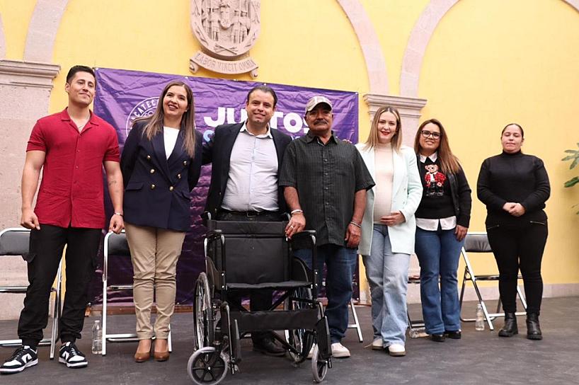 Beneficia Ayuntamiento a más de 200 personas con el programa “Juntos Construyendo la Inclusión”