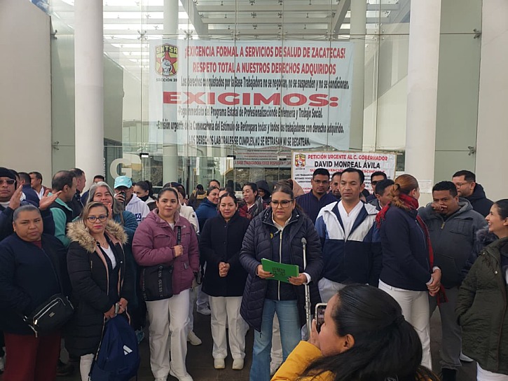 ESCALA CONFLICTO LABORAL POR FALTA DE PAGO EN EL SECTOR SALUD