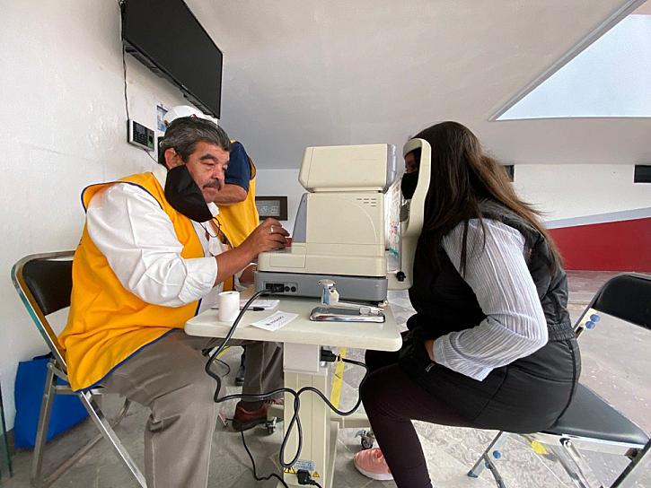 BENEFICIAN A 250 GUADALUPENSES EN CAMPAÑA DE SALUD VISUAL