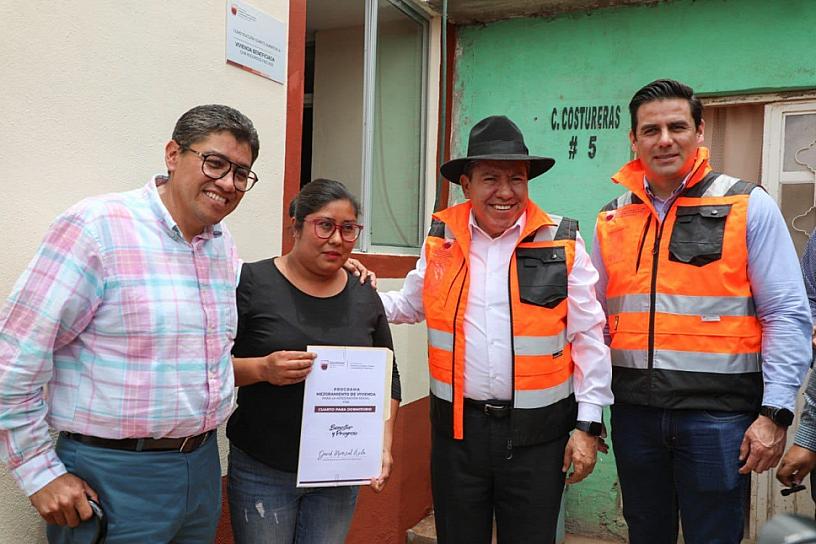 BENEFICIAN A 334 FAMILIAS FRESNILLENSES CON APOYOS DE VIVIENDA