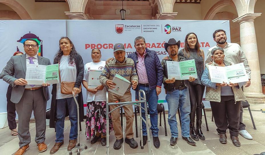 BENEFICIAN A 62 ADULTOS MAYORES CON VISAS DEL PROGRAMA CORAZÓN DE PLATA