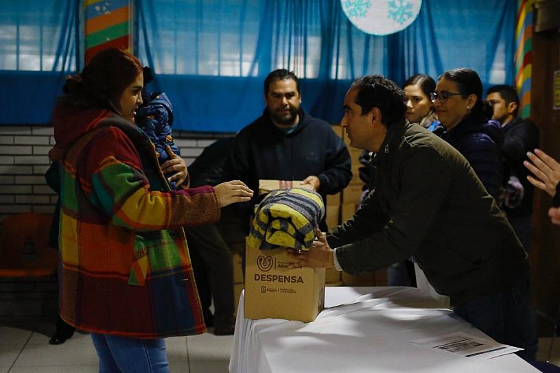 BENEFICIAN A FAMILIAS DE GUADALUPE CON APOYOS INVERNALES 