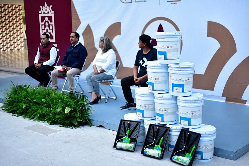 BENEFICIAN A GUADALUPENSES CON MATERIALES DE CONSTRUCCIÓN PARA SU VIVIENDA