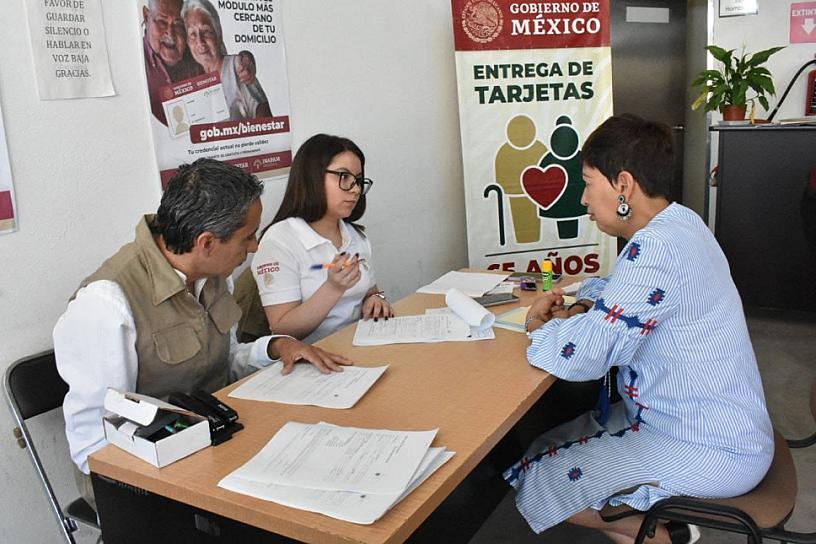 BENEFICIAN A MÁS DE 4 MIL PERSONAS CON PENSIONES PARA EL BIENESTAR&nbsp;