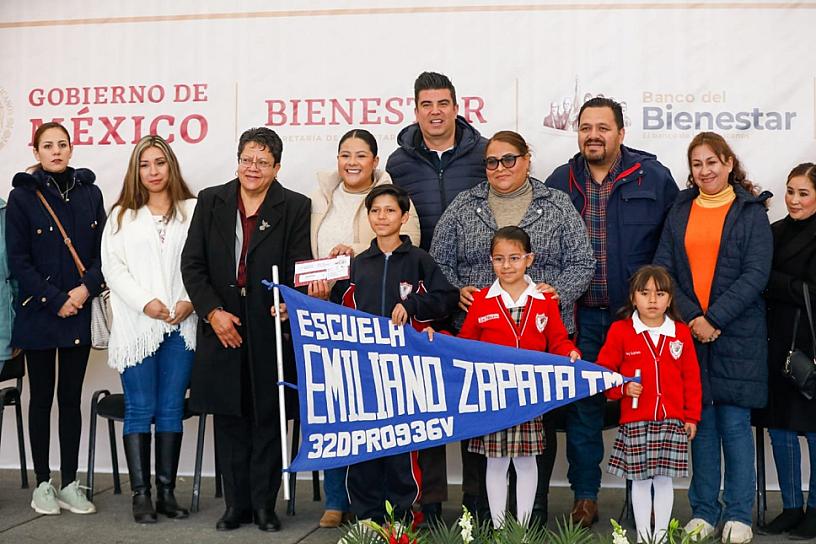 BENEFICIAN A PLANTELES DE GUADALUPE CON EL PROGRAMA “LA ESCUELA ES NUESTRA”